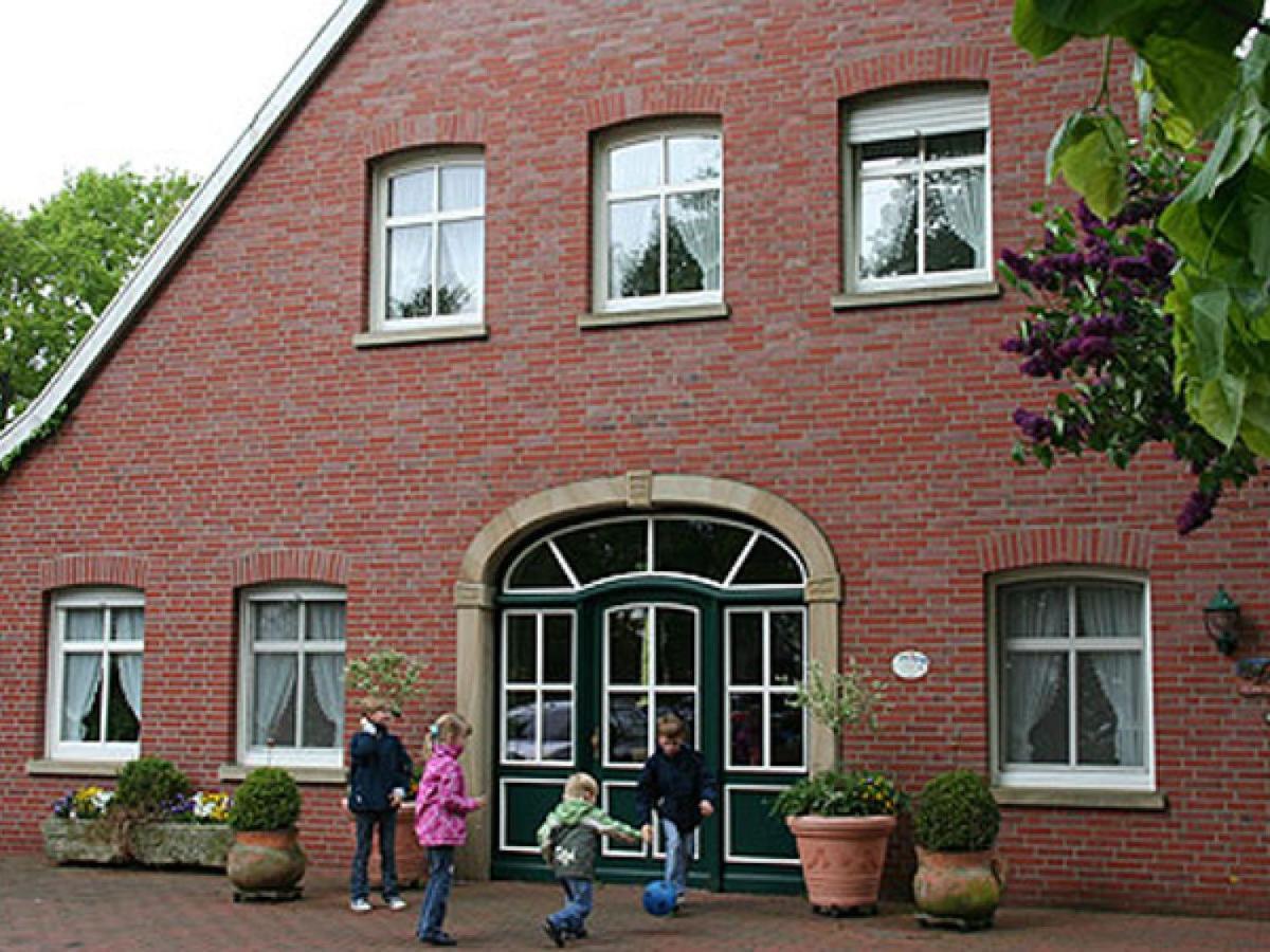 Ferienwohnung Im Ferienhaus Zur Alten Fahre Haselunne Bagian luar foto